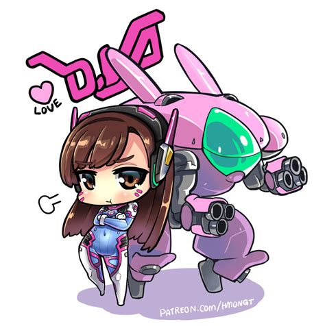 D Va Overwatch And 1 More Drawn By Hm Hmongt Danbooru