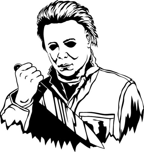 Michael Myers SVG Chucky Horror Movie Horror Halloween SVG Etsy