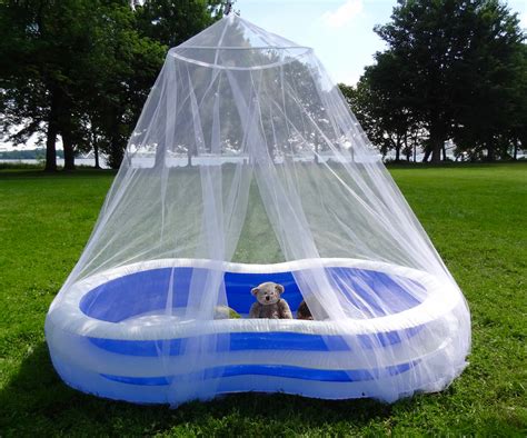 Kiddie Pool Mosquito Net For Bug Free Playtime Tedderfield Premium Quality Mosquito Nets
