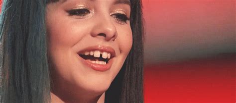 If your teeth are causing you discomfort or health issues, then of course get them attended to. Becky G GIF - Find & Share on GIPHY