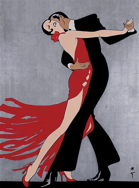 Tango René Gruau Official Website Shall We Dance Just Dance Art