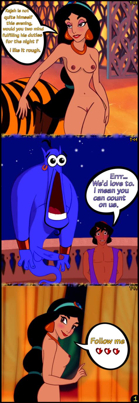 Rule 34 Aladdin Arabian Disney Female Genie Aladdin Human Jasmine