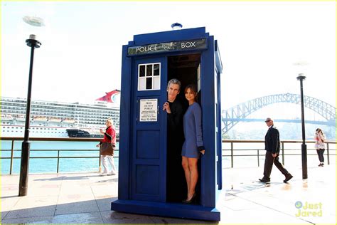 Jenna Coleman Takes Doctor Whos Tardis To Sydney Photo 706355
