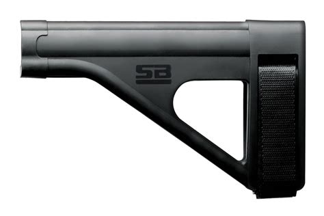 Sb Tactical Sob Stabilizing Brace For Ar Pistol Tubes Black Side