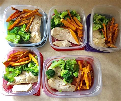 You will want to cut them into fairly small wedges so they don't take hours in the oven. Meal prep Sunday 🤗 _ For lunches I have chicken, broccoli ...