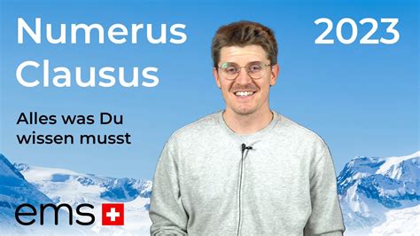 Numerus Clausus 2023 Alles Was Du Zum EMS Wissen Musst YouTube