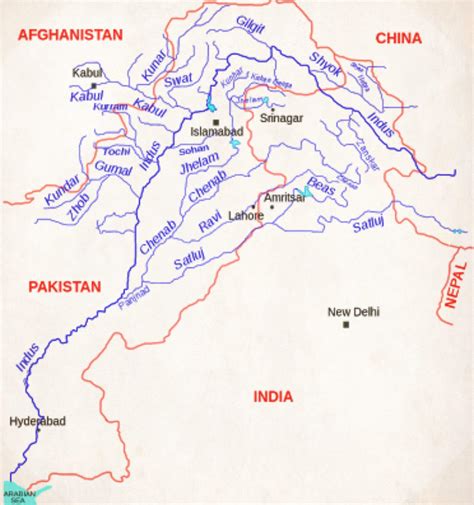 Most of the indian rivers flow eastwards and drain into the bay of bengal but there are only three rivers in india that run from east to the west narmada, mahi tributaries: What is the economic consequences on Pakistan if Pakistan ...