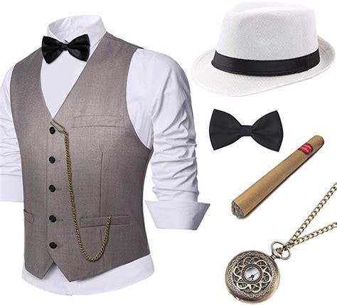 Great Gatsby Party Outfit Men Roaring 20s Party Outfit Mens Gatsby