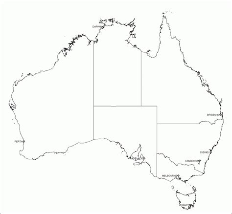 Check out digital old world map printable download. Basic Outline Maps : Library intended for Printable Map Of Australia With States | Printable Maps