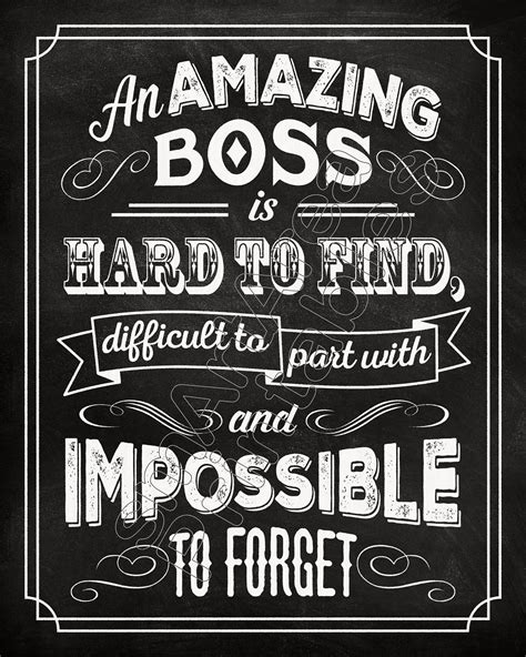 Amazing Boss Going Away T Boss Leaving T Printable Boss Etsy