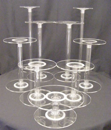 8 Tier Cake Stand Efavormart Lovely 8 Tier Acrylic Crystal Glass Clear