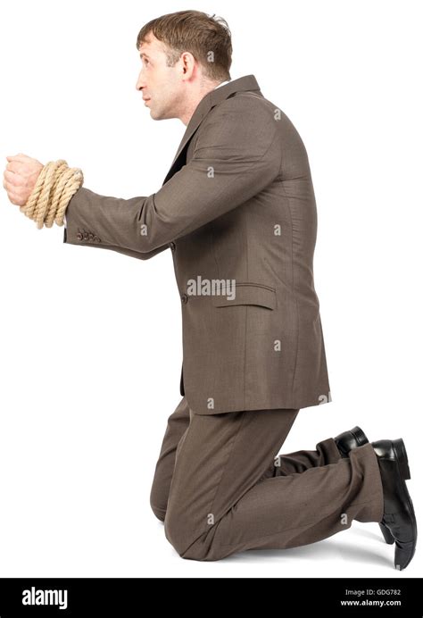Man Kneeling Suit Hi Res Stock Photography And Images Alamy