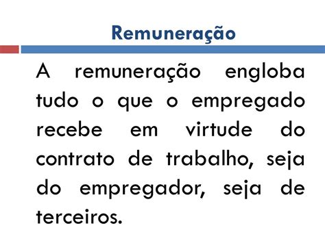 O Que Significa Remuneração Inicial