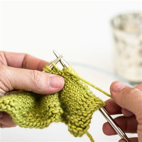 Knitting Stitch How To: Linen Stitch - Flax & Twine