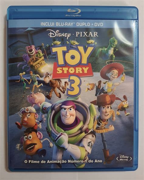 Blu Ray Duplo Dvd Toy Story 3 Mercado Livre