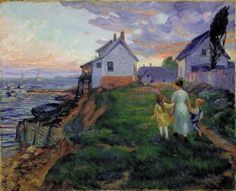 Evening Rocky Neck 1916 John Sloan Ashcan School American Realism