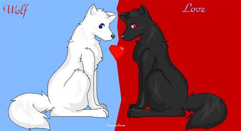 155633 Red Anime Wolf Pup White Anime Wolf With Wings 853×465