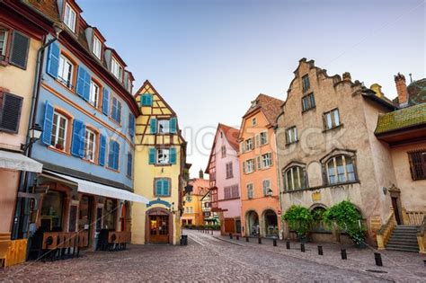 Colorful Houses In Colmar France Globephotos Royalty Free Stock Images