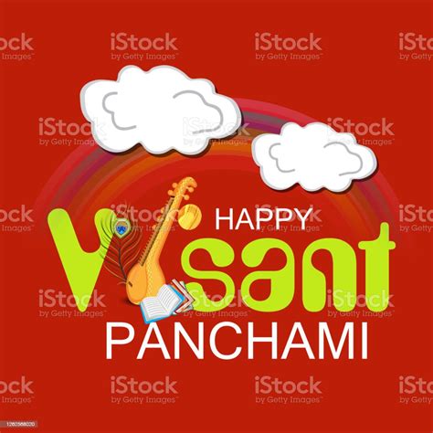 Happy Vasant Panchami Stock Illustration Download Image Now Celebration Ceremony Culture