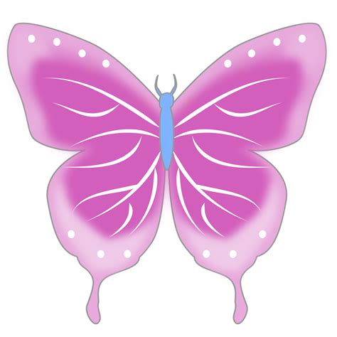 Purple Butterfly Design 24348629 Png