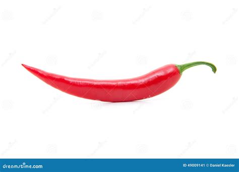 Two Red Hot Chili Pepper Isolated On White Background Like People