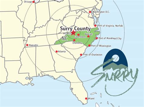 Explore Surry County Nc With The Help Of Our Map World Map Colored