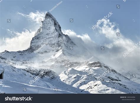 Close Look On Matterhorn East Face Stock Photo 1403242856 Shutterstock