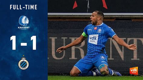 Voetbalclub kaa gent bestaat al meer dan 100 jaar en met het stamnummer 7 stonden de buffalo's mee aan de wieg van het belgisch voetbal. KAA GENT - CLUB BRUGGE: 1-1 (MD20 / JPL 2019-2020) - YouTube