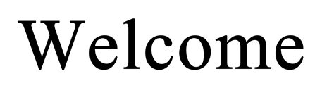 Welcome Png Transparent Image Download Size 6000x1800px