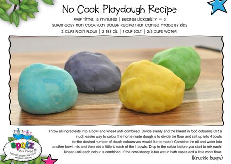 Kids No Cook Play Dough Recipe Easy And Stores For Up To 6 Weeks