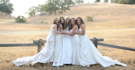 Five Sisters Wedding Photo Shoot