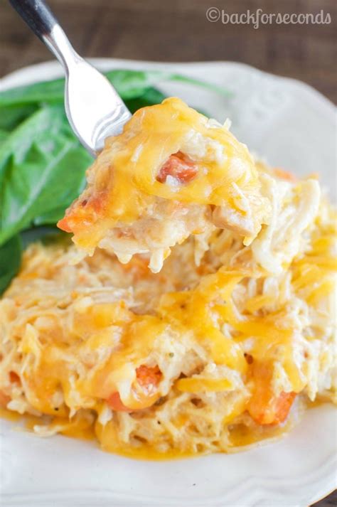Easy Cheesy Crockpot Chicken Back For Seconds