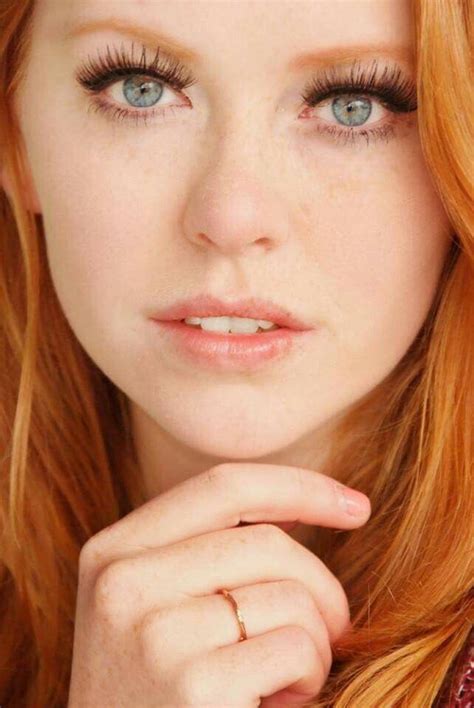 Lovely Ginger Red Hair Green Eyes Redheads Redhead