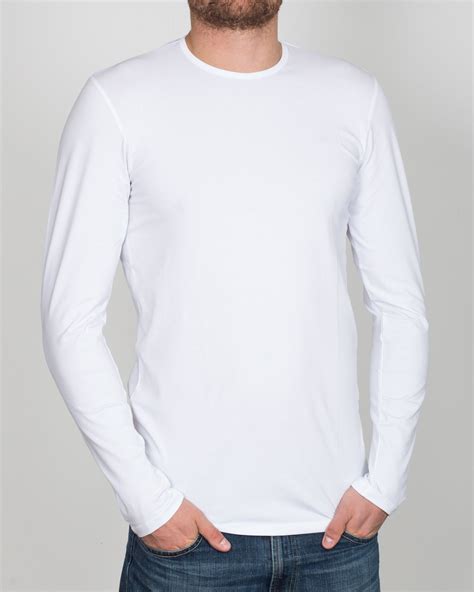 Girav London Long Sleeve Extra Tall T Shirt White Long Sleeve