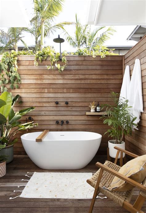 32 Tropical Bathroom Ideas Like A Holiday Homemydesign