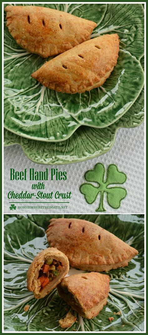 Beef Hand Pies With Cheddar Stout Crust Hand Pies Hand Pies Savory