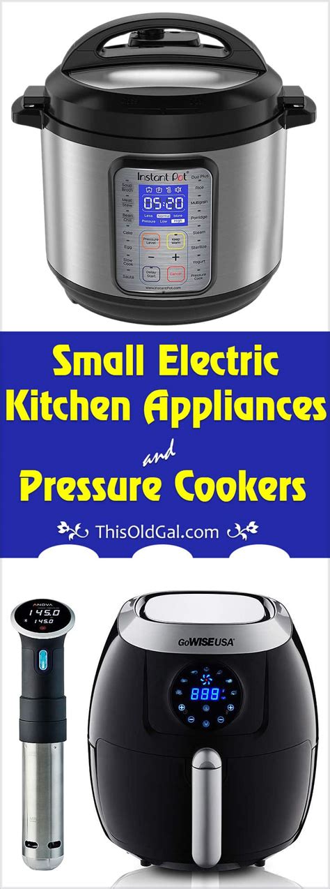 Check out the latest home appliance reviews from good housekeeping. Small Electric Kitchen Appliances & Pressure Cookers ...