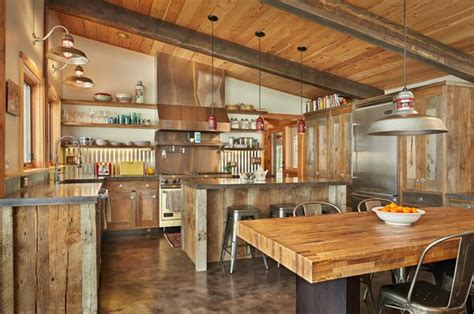 15 Interesting Rustic Kitchen Designs Home Design Lover
