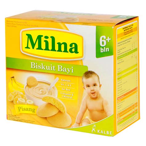 Milna Biskuit Bayi Rasa Pisang Box 130 Gr Istyle