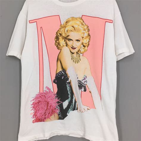 Vintage Madonna Pop Rock T Shirt Medium Madonna Iconic Singer Etsy