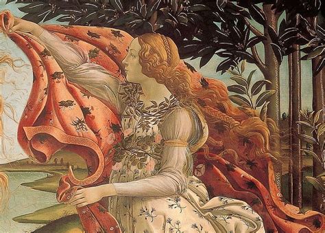 The Birth Of Venus Detail ~ Hora Of Spring Hora Of Spring Art The Birth Of Venus Hd