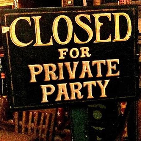 Closed For A Private Function The Pelham Newport Ri