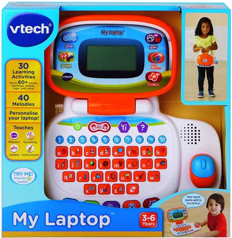 Vtech My Laptop Orange Preggy Plus