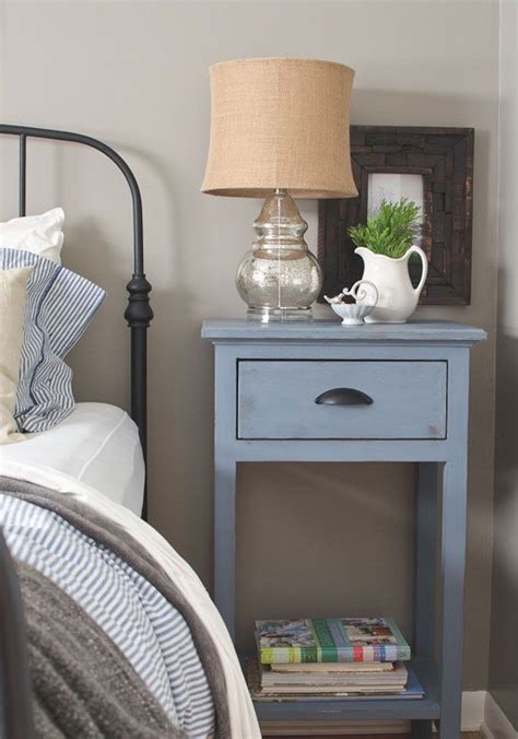 Nightstand lovely metal and glass nightstand about remodel. 27 Tiny Nightstands For Small Bedrooms - Shelterness
