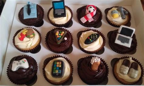 Personalised Men Cupcakes Cupcakes For Men Cupcake Cakes Cup Cakes