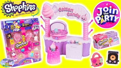 Shopkins Join The Party Season 7 Games Arcade Cotton Candy Packs