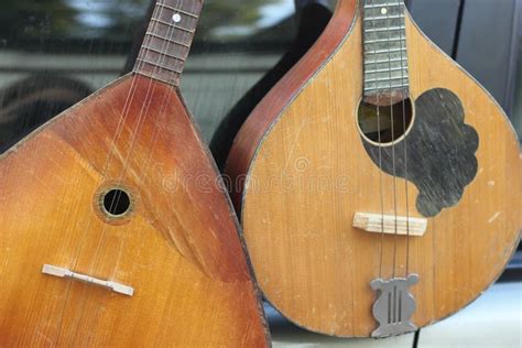 Old Folk Stringed Musical Instruments Stock Photo Image 60340207