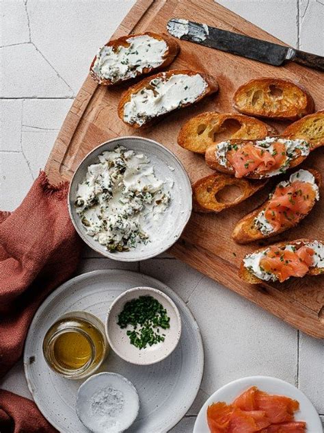Foodie With A Life Menu Planning Smoked Salmon And Chive Goat Cheese