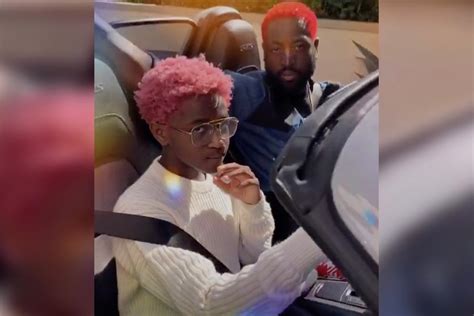 Dwyane Wade Debuts Red Hair Transformation With Daughter Zaya