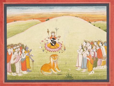 The Met Asian Art On Twitter The Creation Of Durga Page From A
